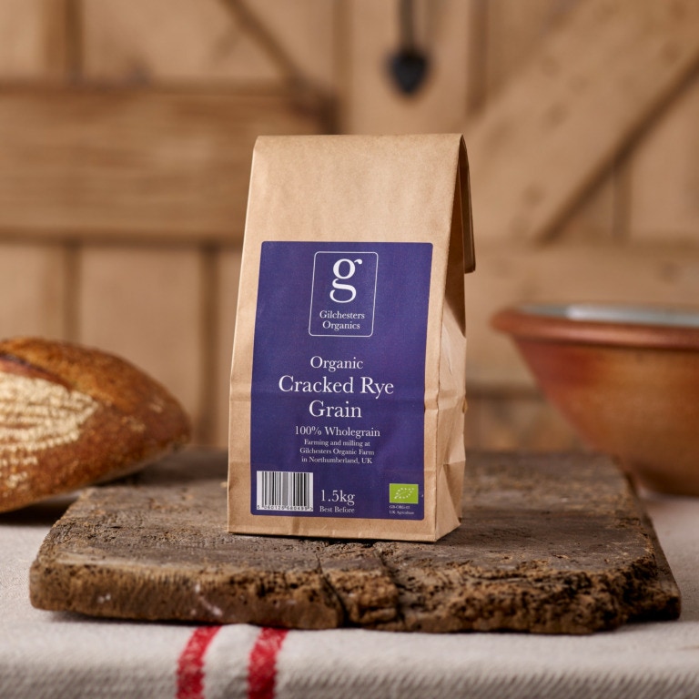 1.5kg Cracked Rye Grain by Gilchesters Organics